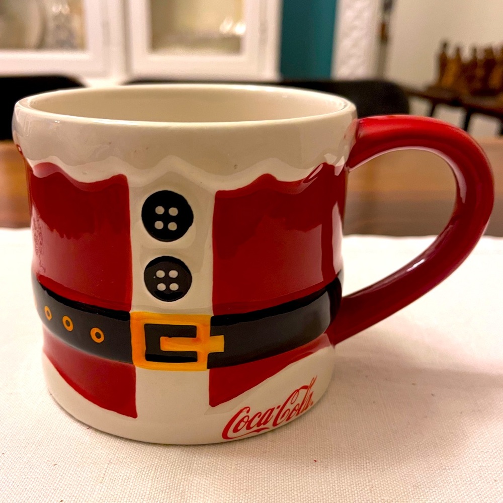 Vintage Coca-Cola Christmas Santa Suit Mug - Marketplace Brands, LLC